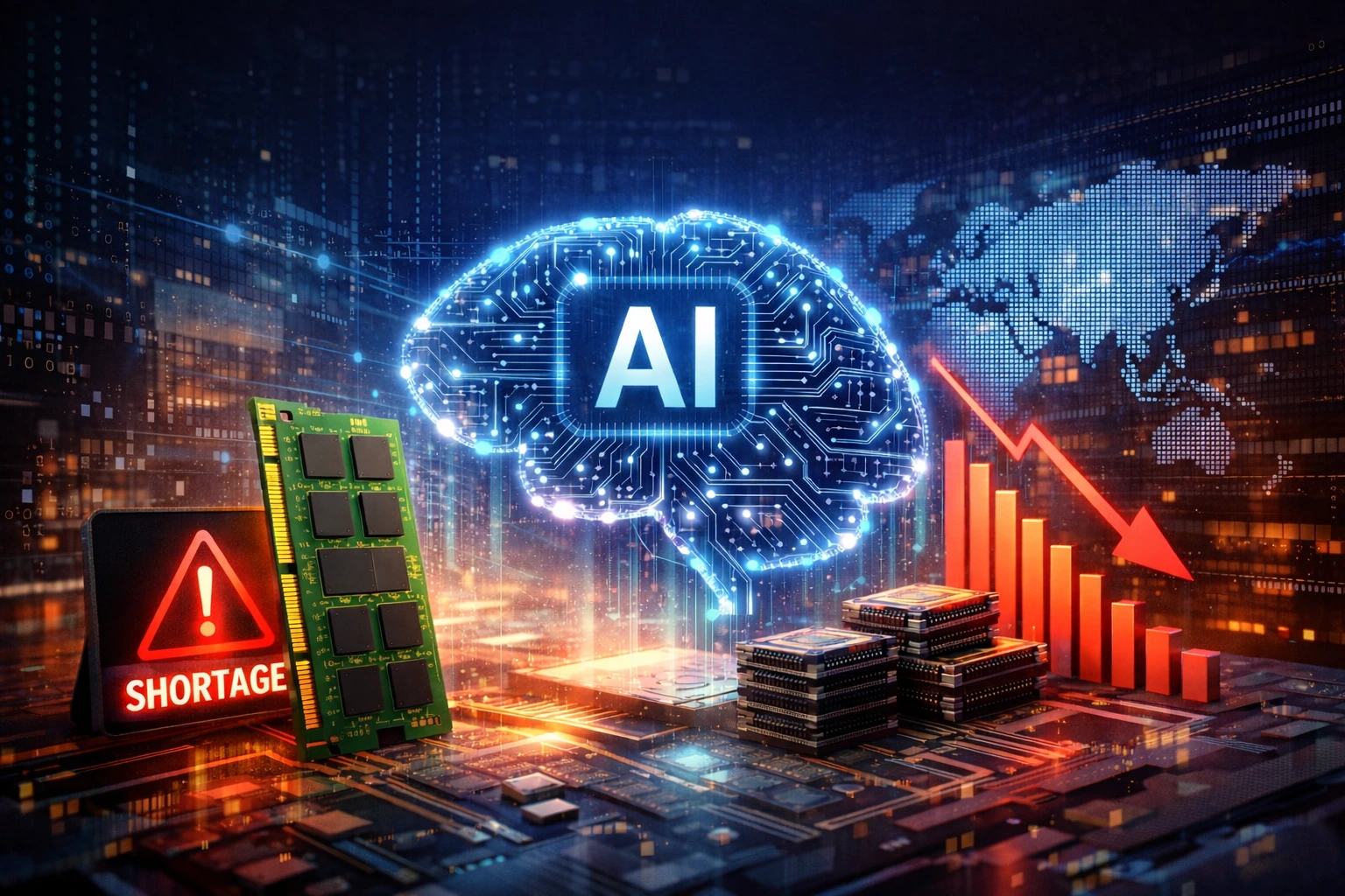 The Global RAM Shortage of 2026: How AI Is Reshaping the Memory Market ...